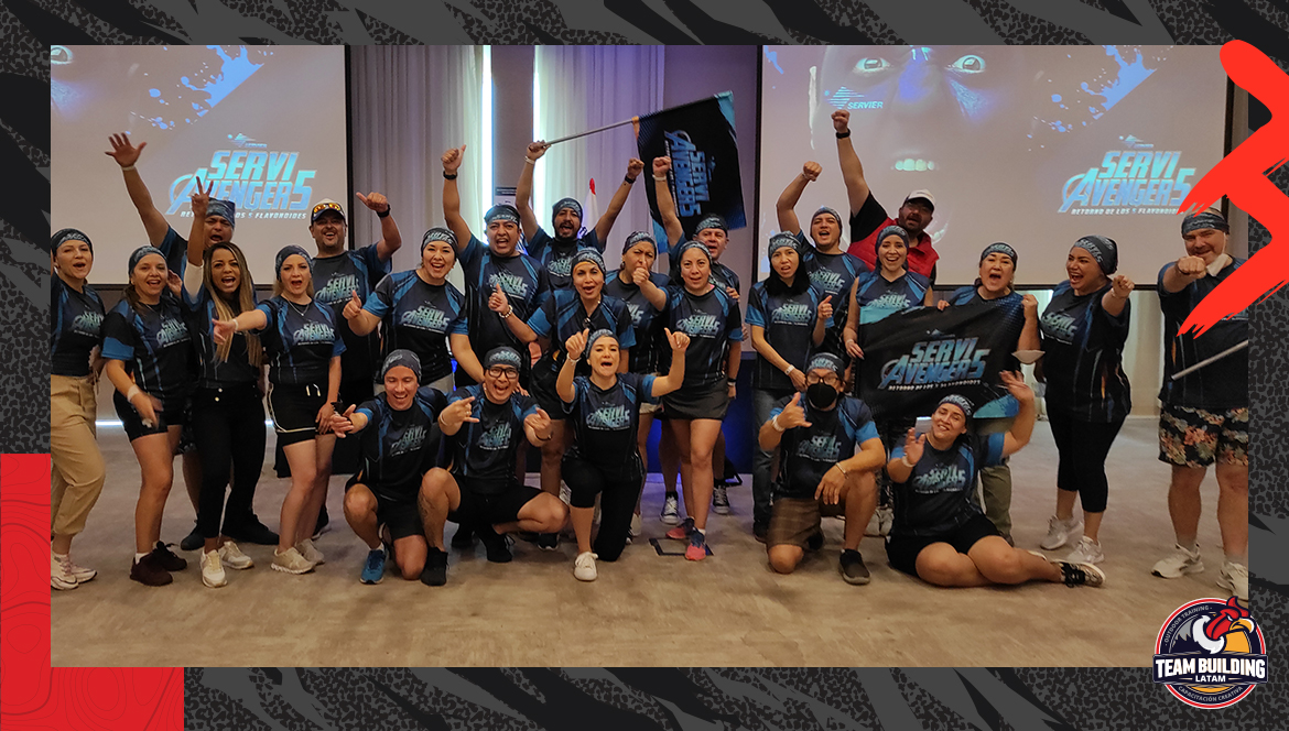 Team building empresarial con temática de superhéroes